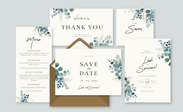 Invitación de boda