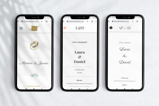 Invitación digital para tu boda