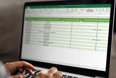 Recibe los datos de tus invitados de boda a un Excel